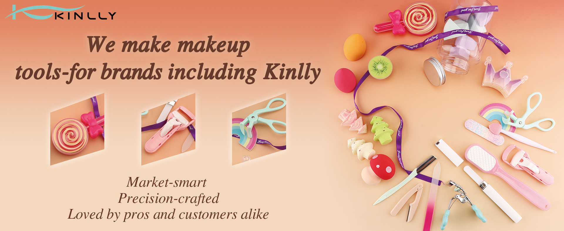 গুণমান কসমেটিক মেকআপ ব্রাশ সেট কারখানা