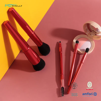 ৫ পিসি মেটাল হ্যান্ডেল কসমেটিক ব্রাশ সেট