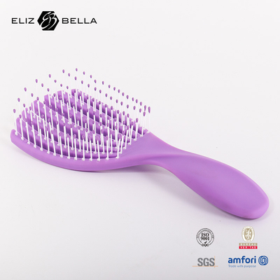রঙিন তাপ স্থানান্তর চুল ব্রাশ এবং combs sublimation প্লাস্টিকের চুল মাছা চুল ব্রাশ